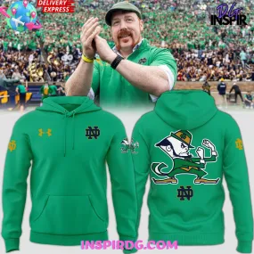 -Notre Dame Fighting Irish Under Armour Football 2024 Hoodie