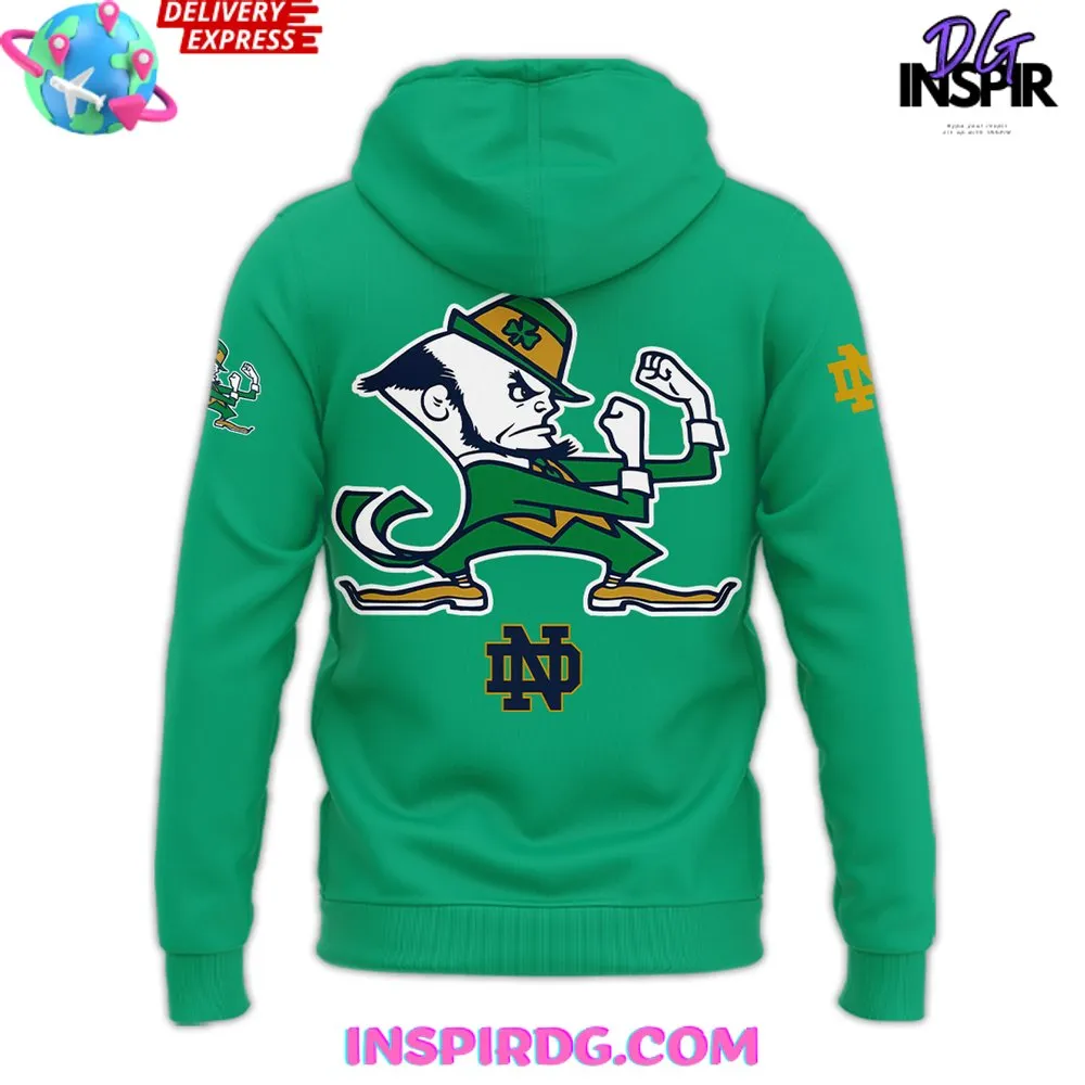 -Notre Dame Fighting Irish Under Armour Football 2024 Hoodie