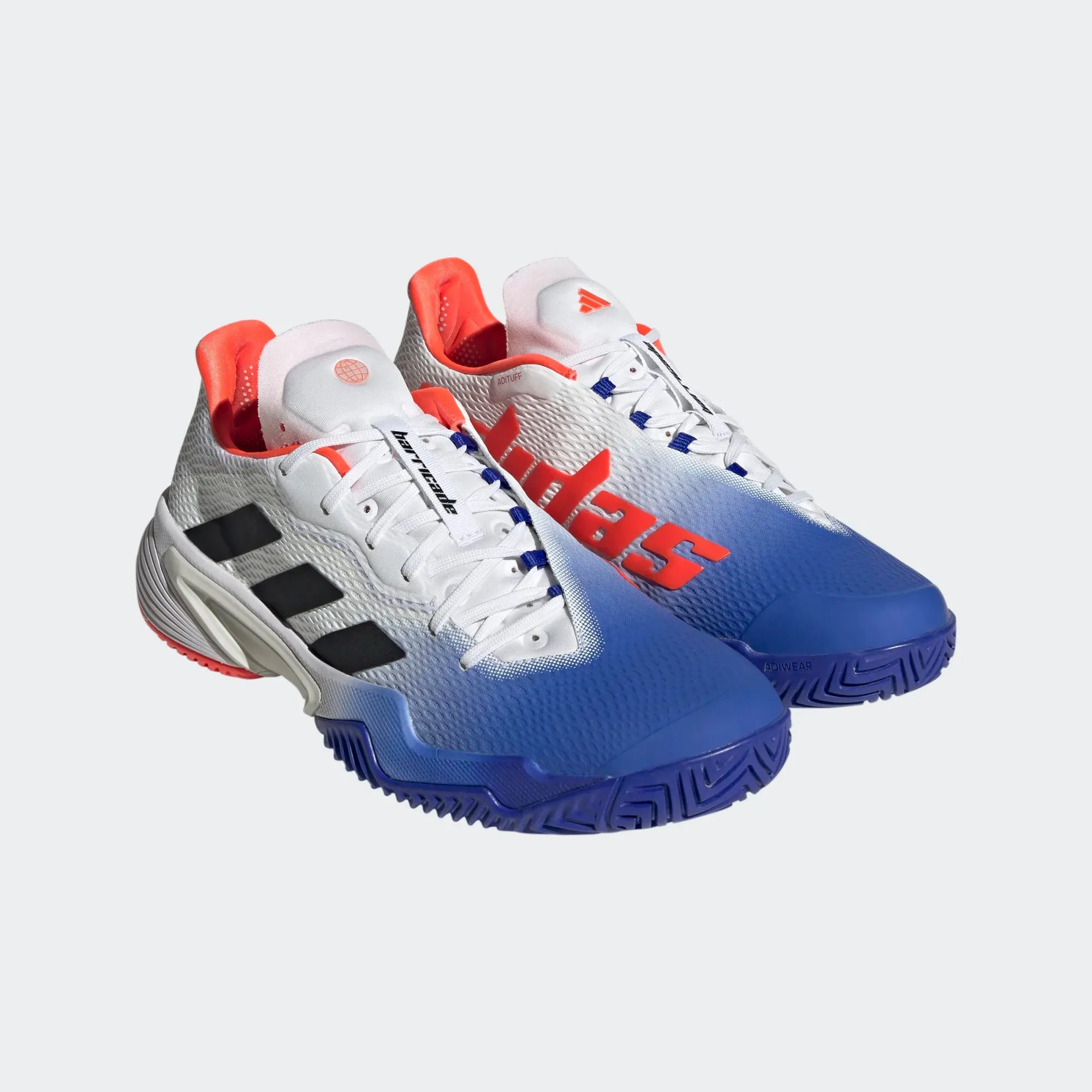 adidas Barricade men tennis shoes - Blue/Black/Red HQ8917