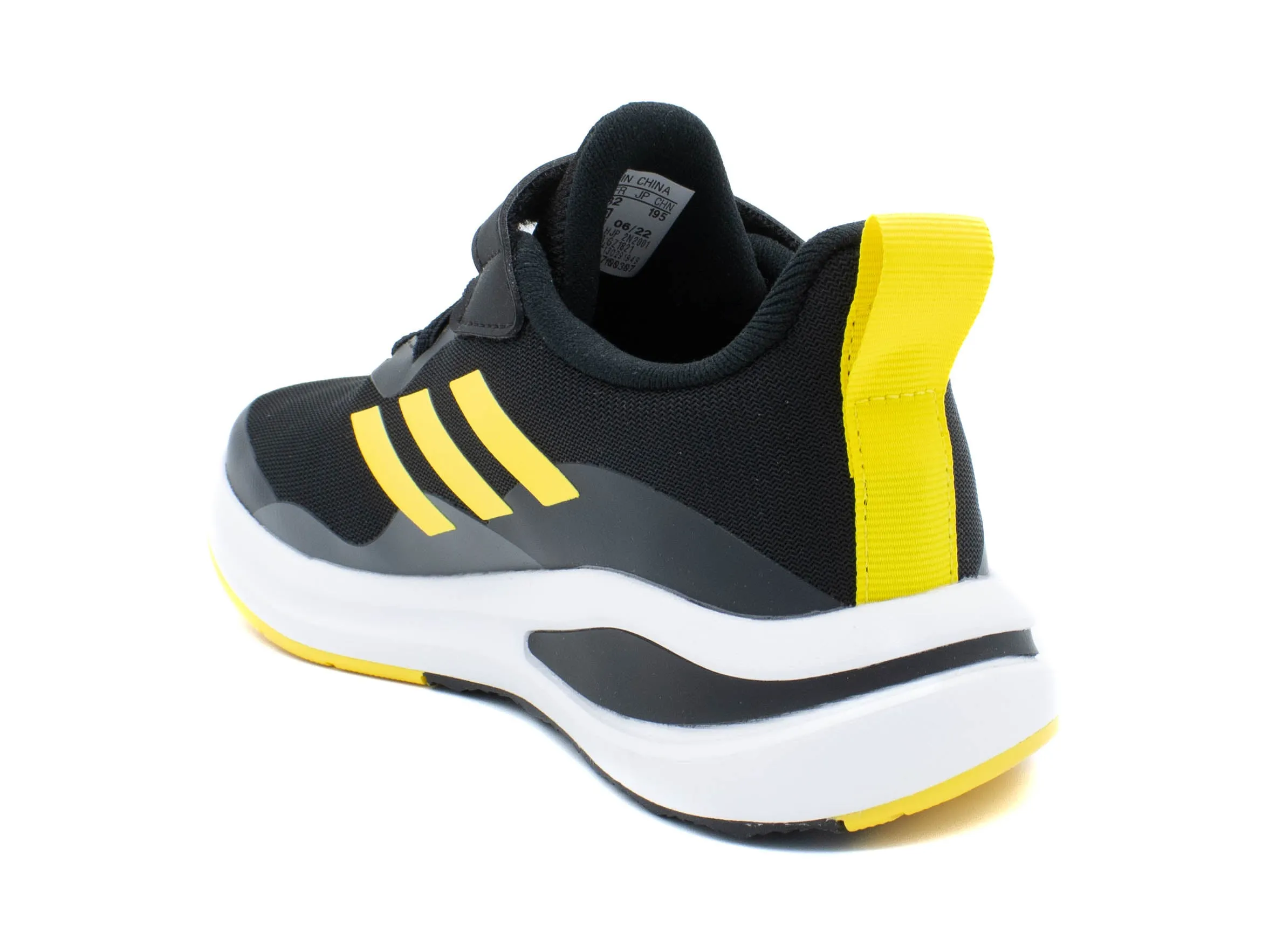 ADIDAS FORTARUN SPORT RUNNING ELASTIC LACE AND TOP STRAP SHOES