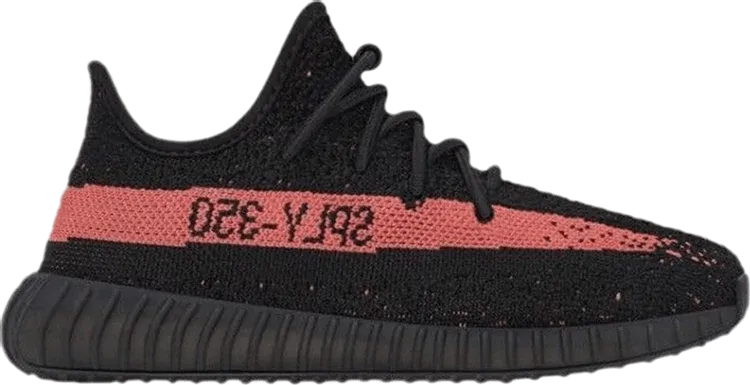 adidas Yeezy Boost 350 V2 Core Black Red (Kids)