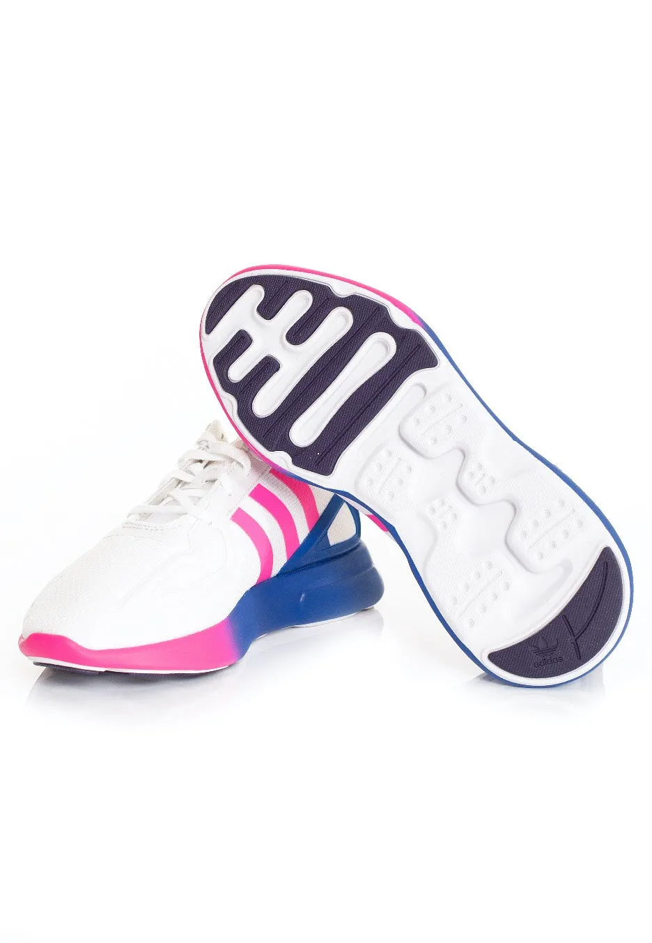 Adidas - ZX 2K Flux CryWhite/Shopnk/Blue - Girl Shoes