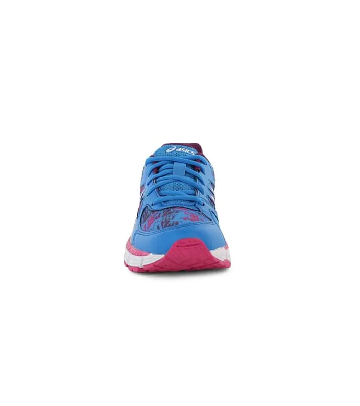 asics gel-netburner professional 13 gs kids blue pink