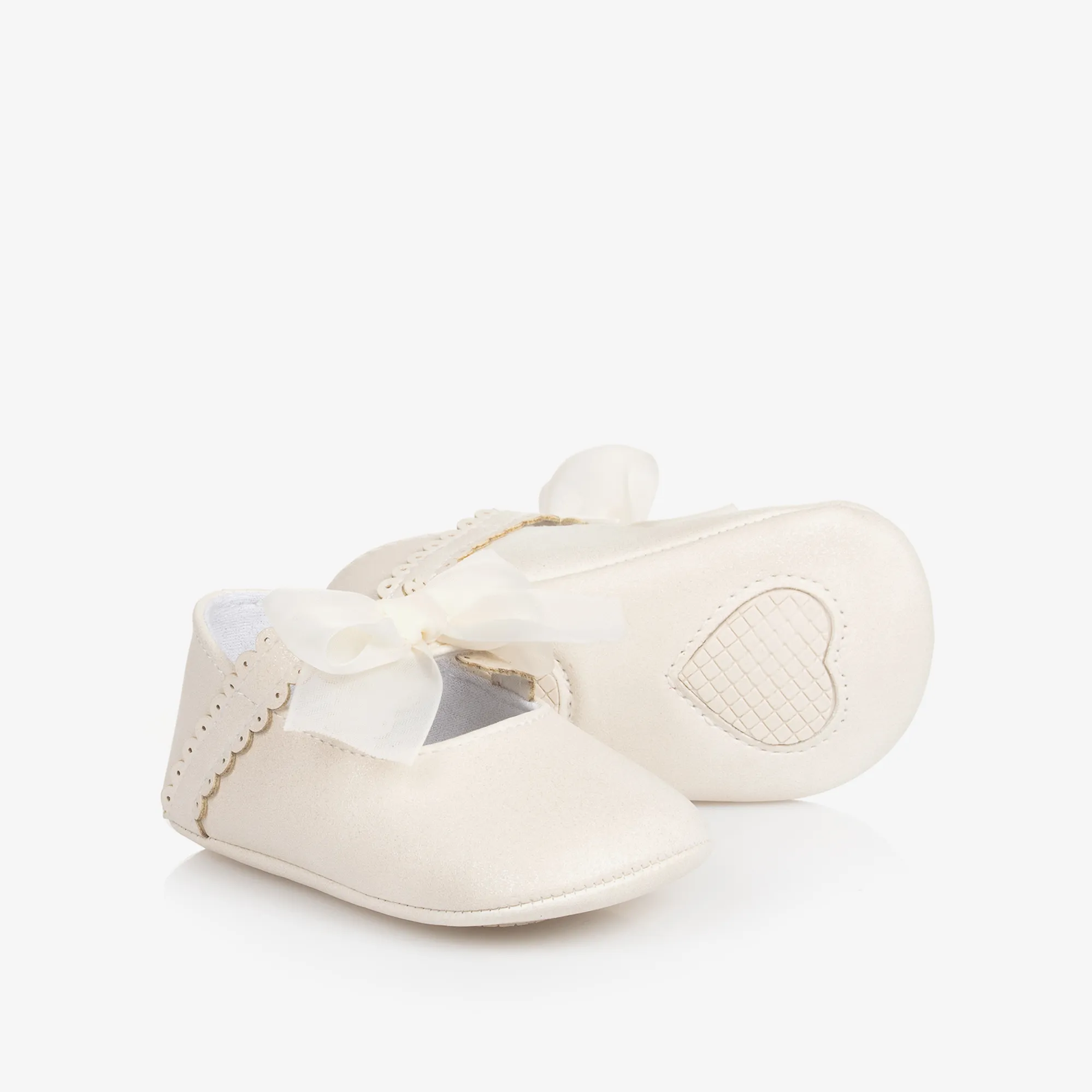 Baby Girls Ivory Pre-Walker Shoes