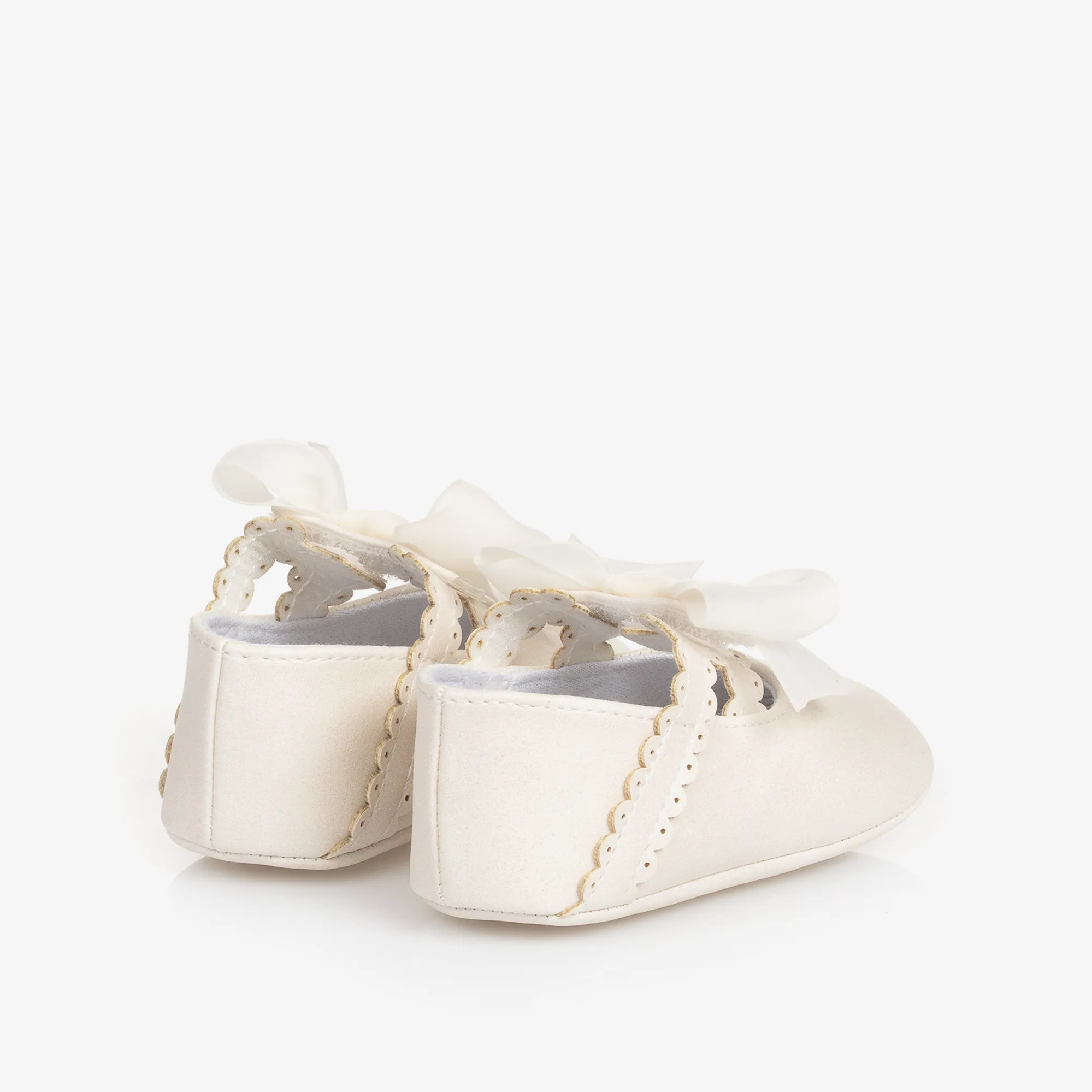 Baby Girls Ivory Pre-Walker Shoes