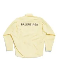 BALENCIAGA  |Casual Style Unisex Street Style Logo Shirts & Blouses