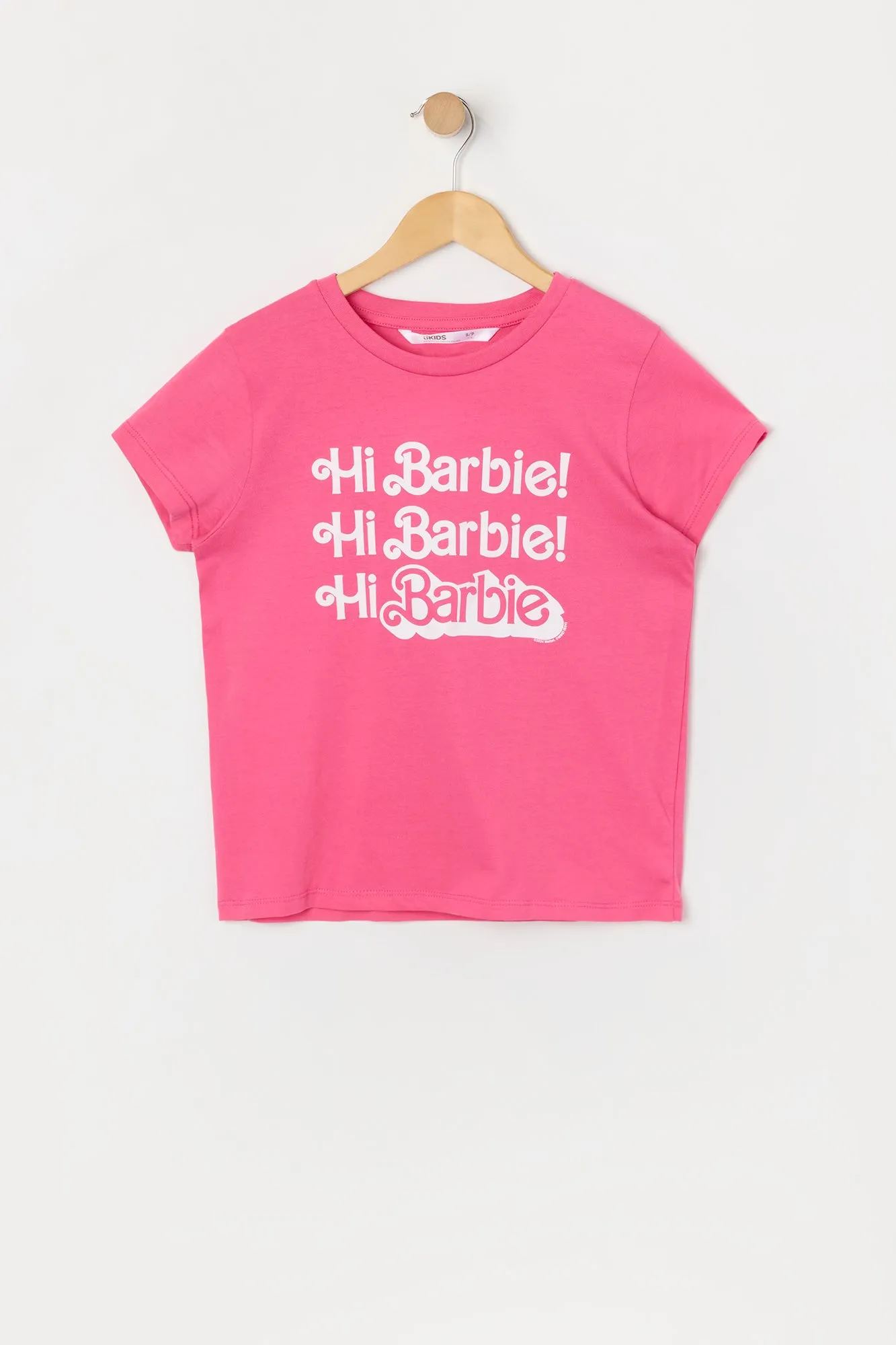 Barbie™ The Movie Girls Hi Barbie! Graphic T-Shirt