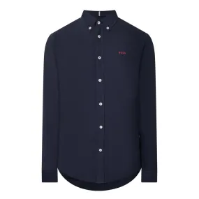 BOSS The Sustainable Edit Roan Logo Casual Shirt - Navy