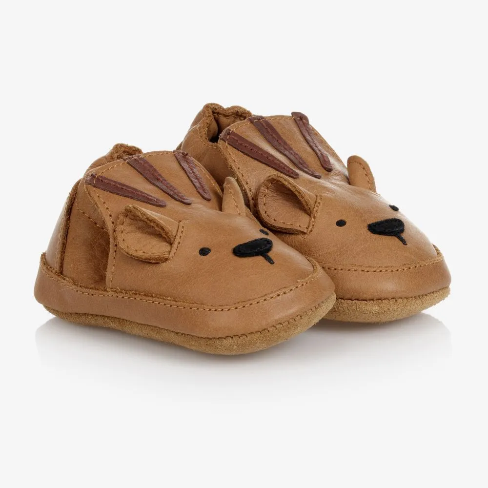 Brown Tiger Baby Shoes