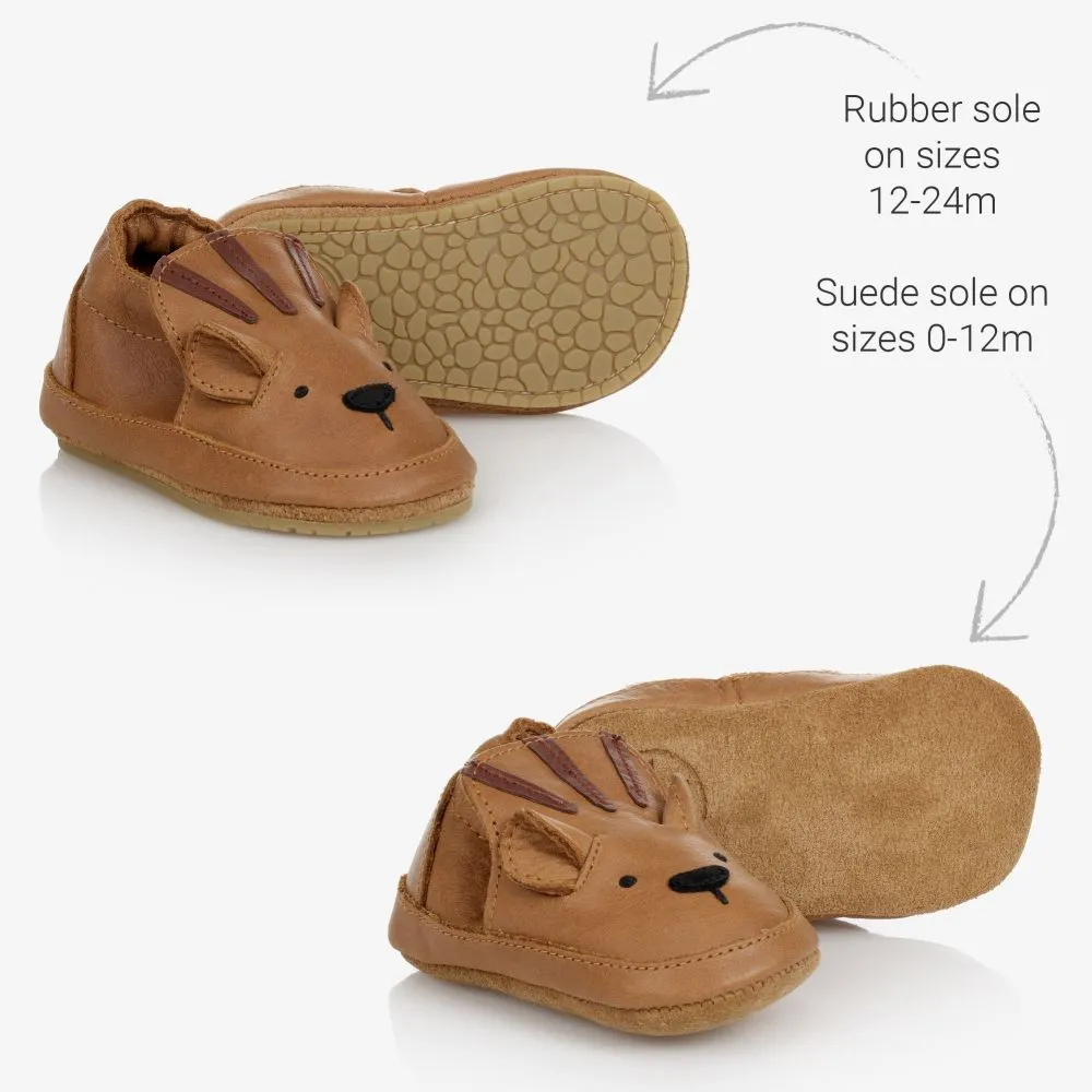 Brown Tiger Baby Shoes