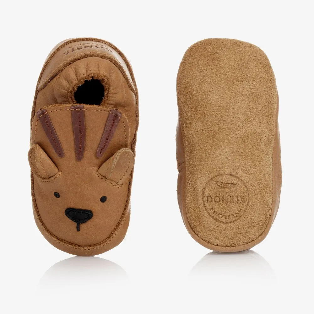 Brown Tiger Baby Shoes