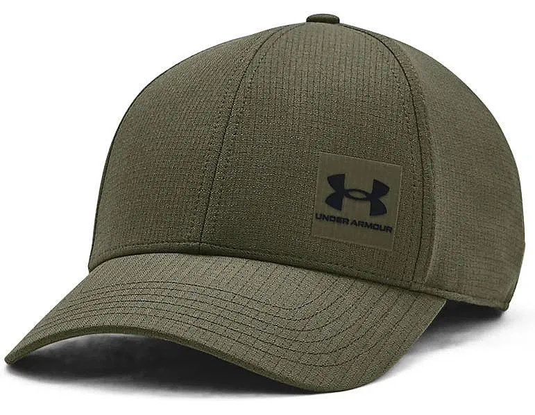 cap Under Armour Iso-Chill ArmourVent Stretch - Marine OD Green/White - men´s