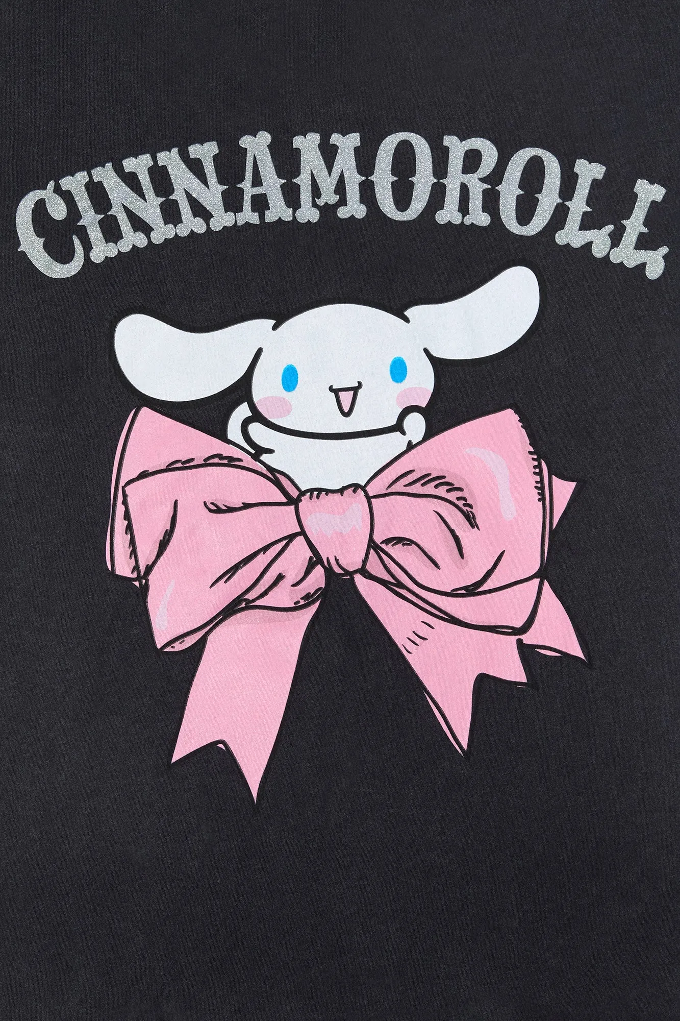 Cinnamoroll Bow Graphic Boyfriend T-Shirt