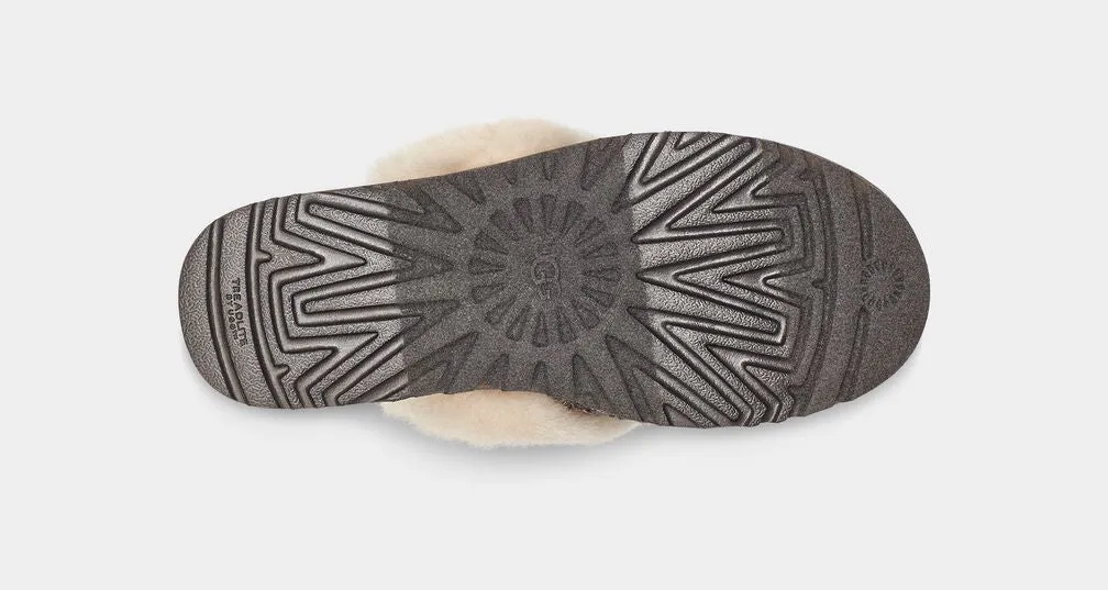 Cozy Knit- The Ugg Slipper in Charcoal