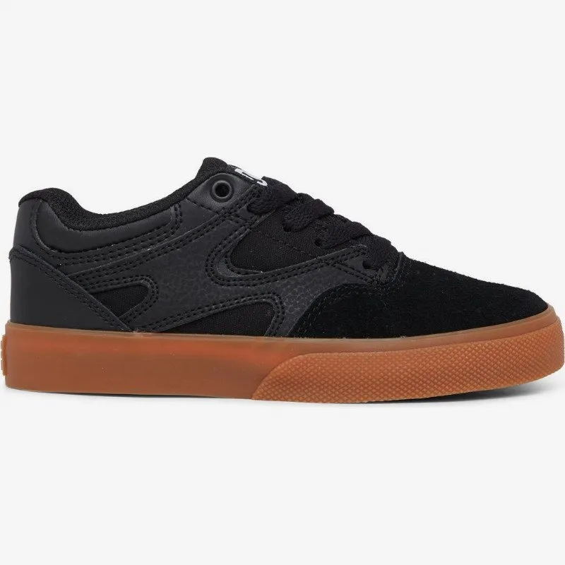 DC Shoes KALIS VULC - SHOES FOR KIDS BLACK