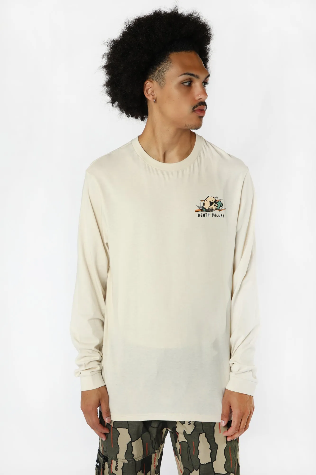 Death Valley Mens Joshua Tree Long Sleeve Top