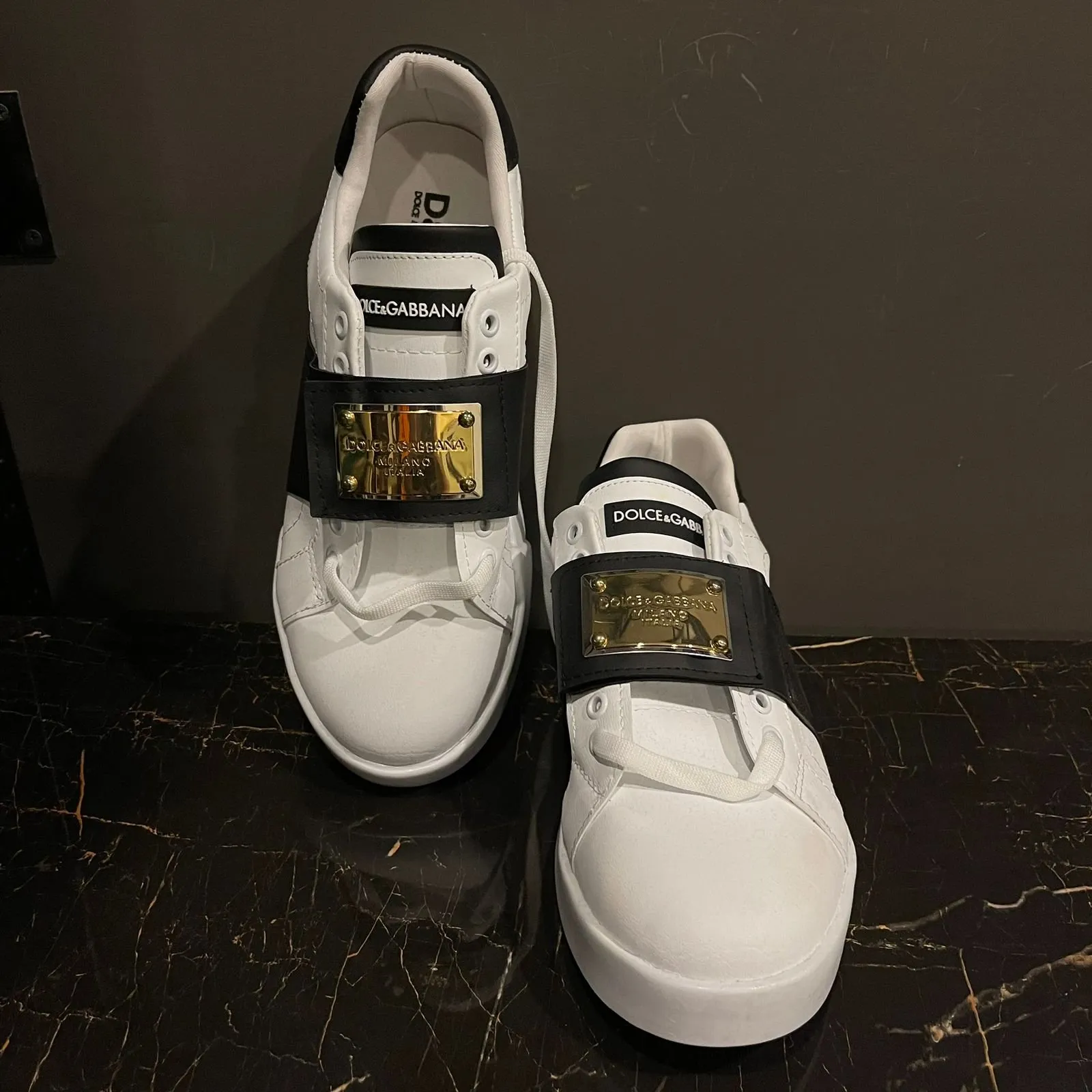 DOLCE & GABBANA 'PORTOFINO' SNEAKERS - The Nucleus Clothing