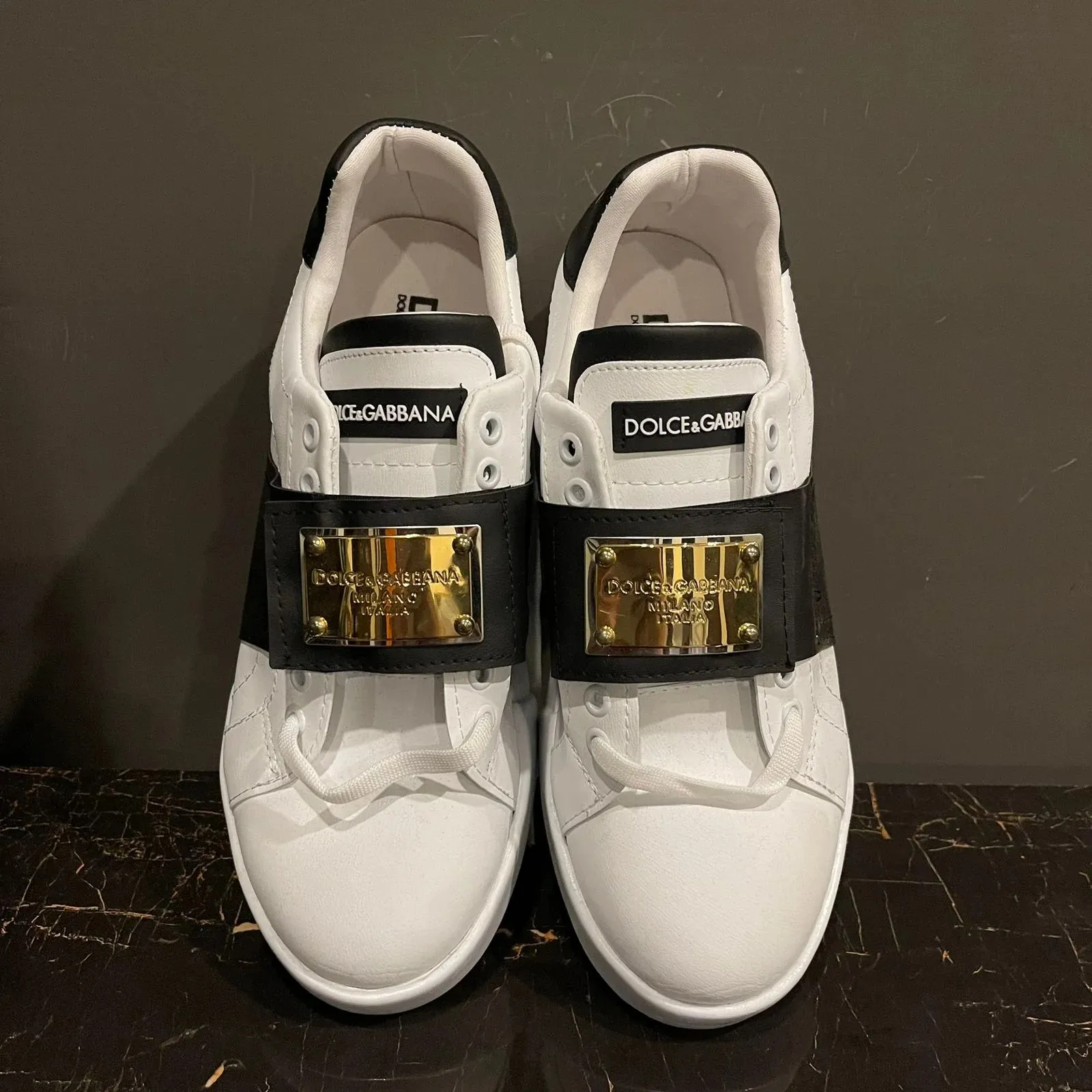 DOLCE & GABBANA 'PORTOFINO' SNEAKERS - The Nucleus Clothing