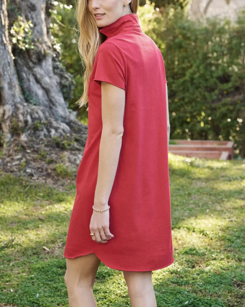 Double Decker Red Lauren Polo Dress