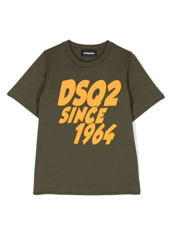 Dsquared2 T-Shirt Yellow Logo