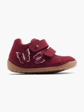 elefanten  Toddler Girl Burgundy Elefanten Shoes