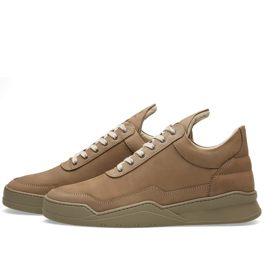 Filling Pieces Low Top SneakerTaupe Ghost