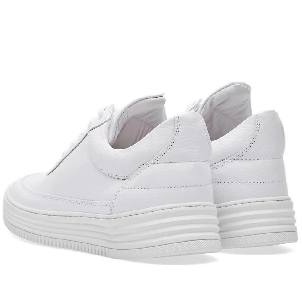 Filling Pieces Low Top SneakerWhite Stripe