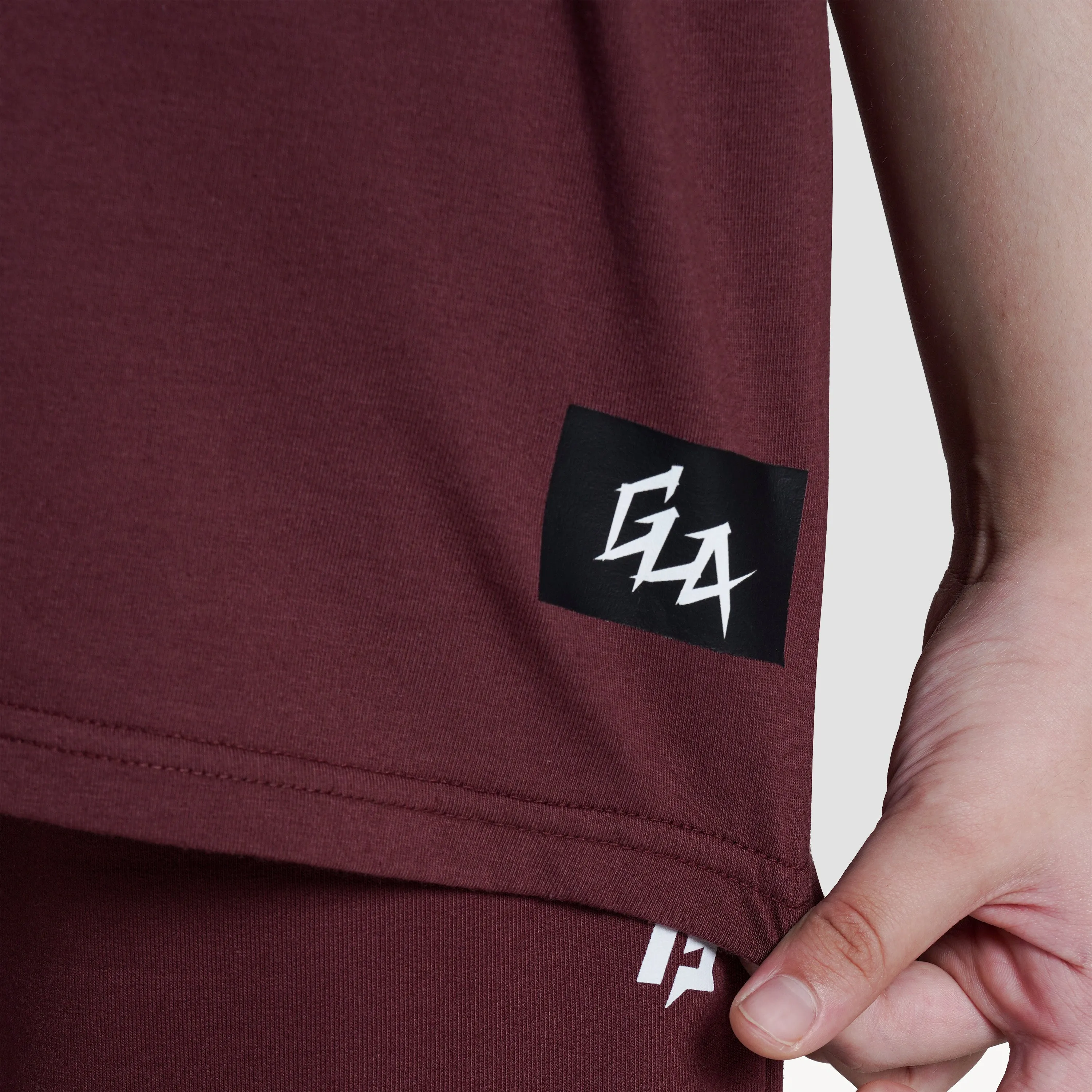 GA Cord Shirt (Burgundy)