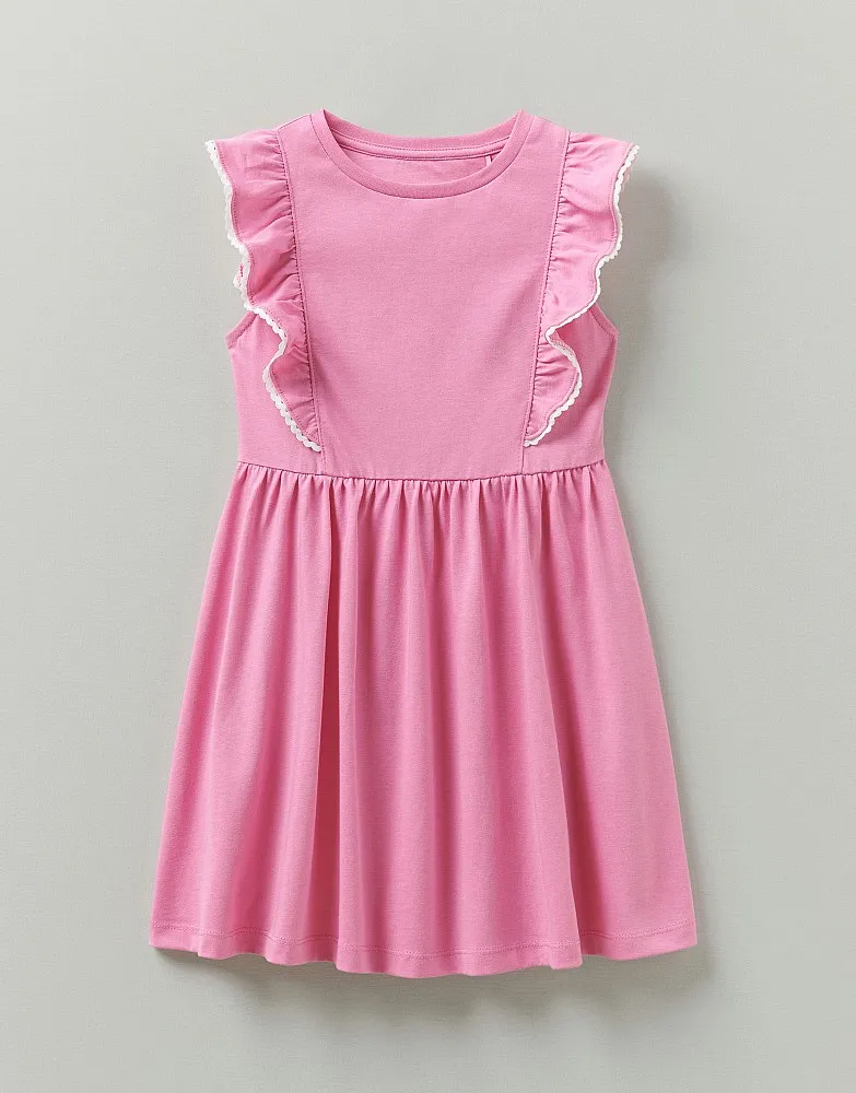 Girl's Woven Frill Dress from Crew Clothing Company