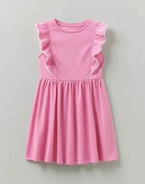 Girl's Woven Frill Dress from Crew Clothing Company