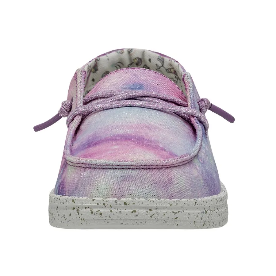 Hey Dude Girl’s Wendy Youth Slip On Shoes- Dreamer Unicorn