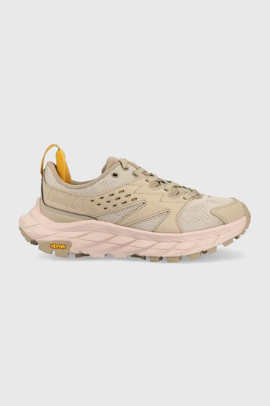 Hoka One One shoes Anacapa Breeze Low women's beige color