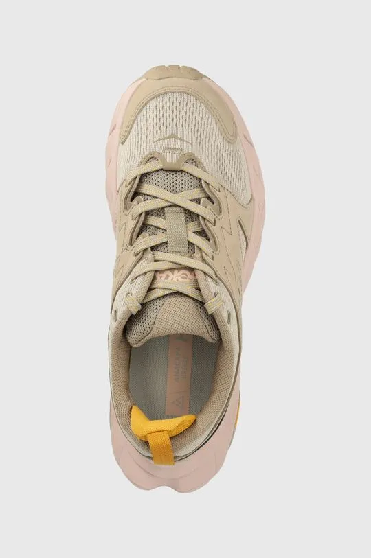 Hoka One One shoes Anacapa Breeze Low women's beige color