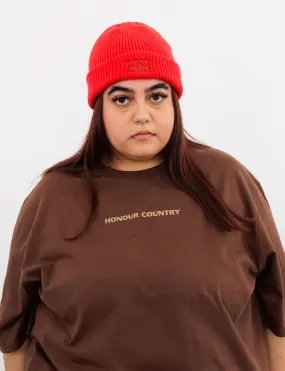 HONOUR COUNTRY TEE - BROWN