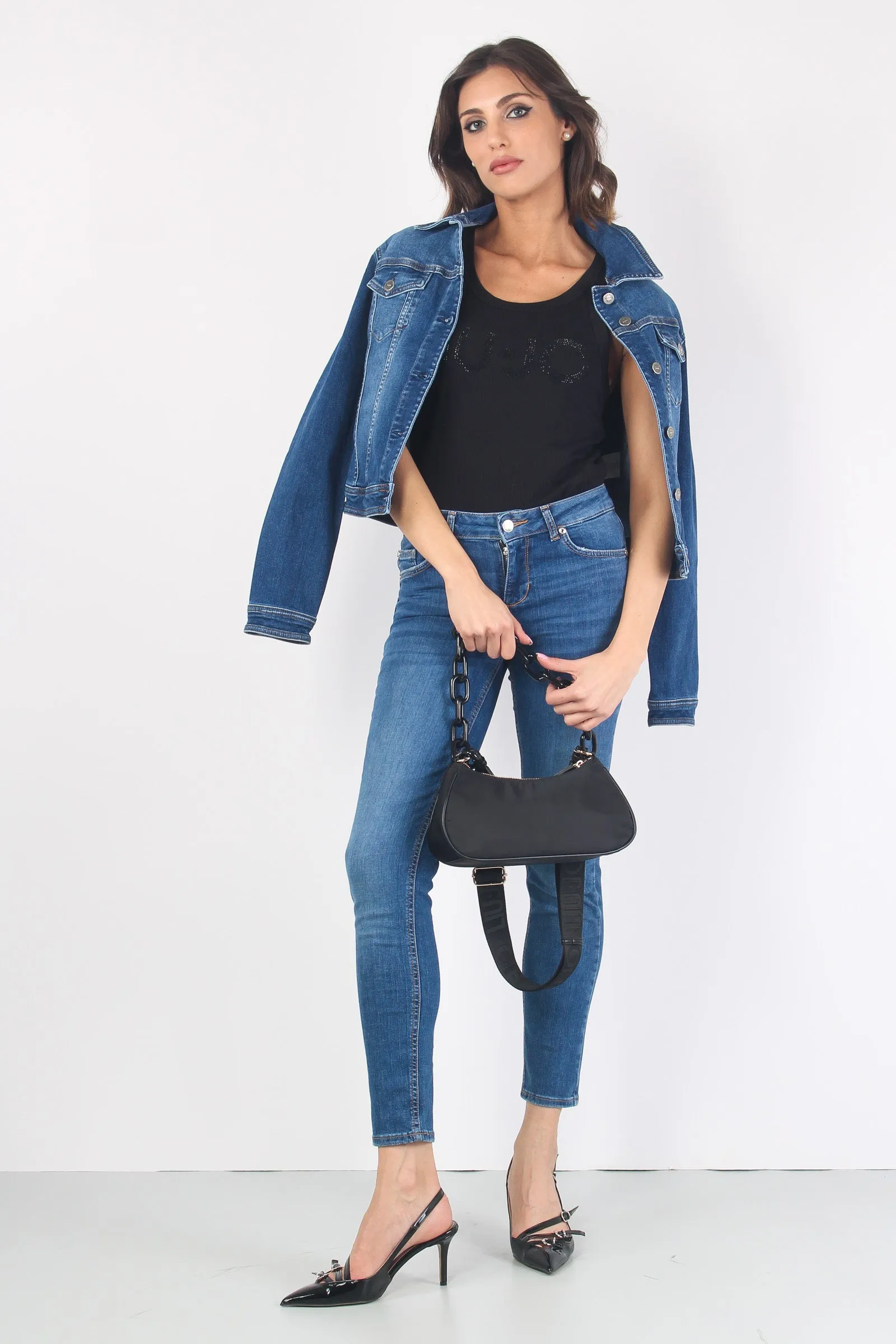 Jeans Ideal Basico Denim Scuro