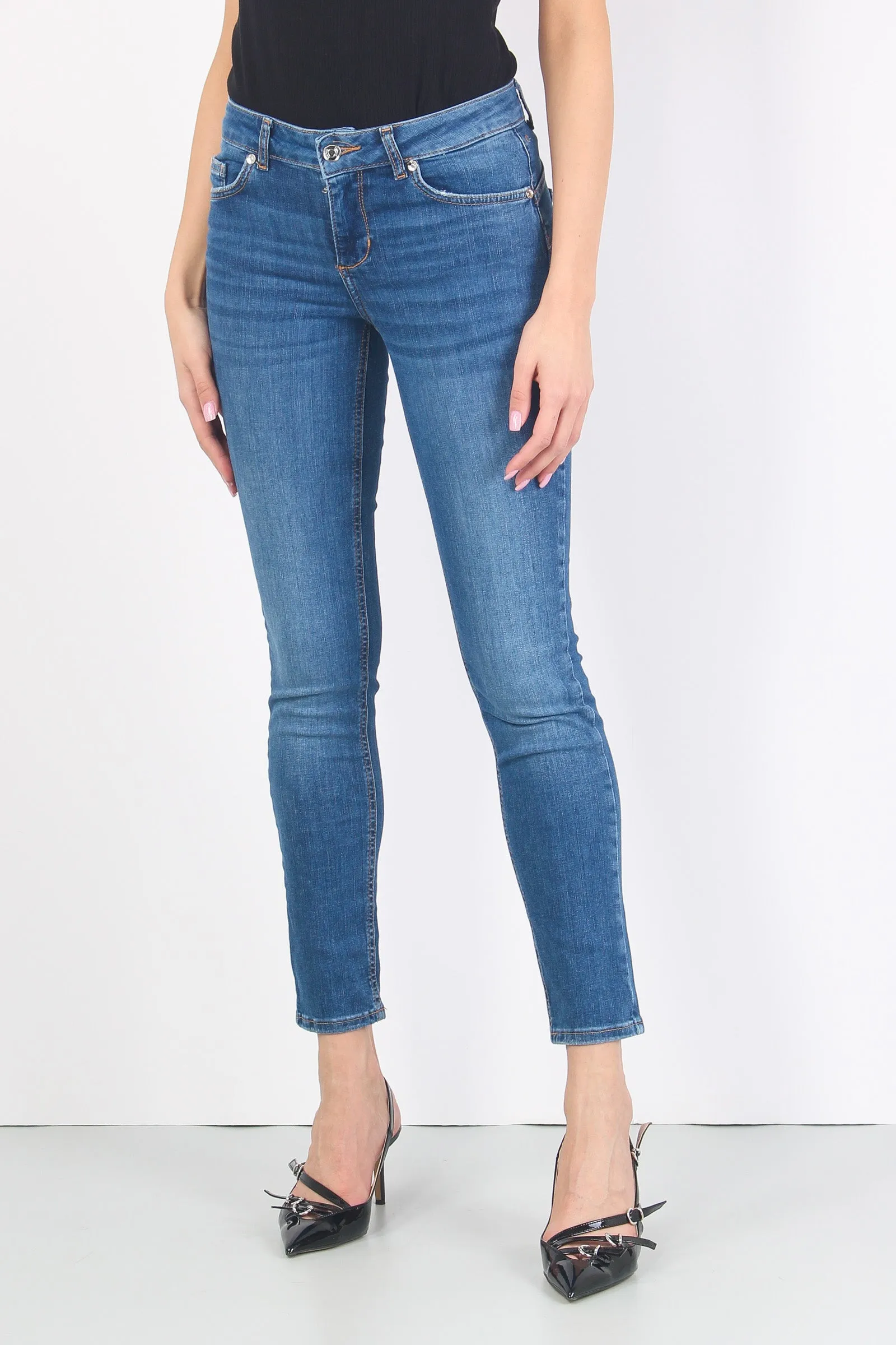 Jeans Ideal Basico Denim Scuro