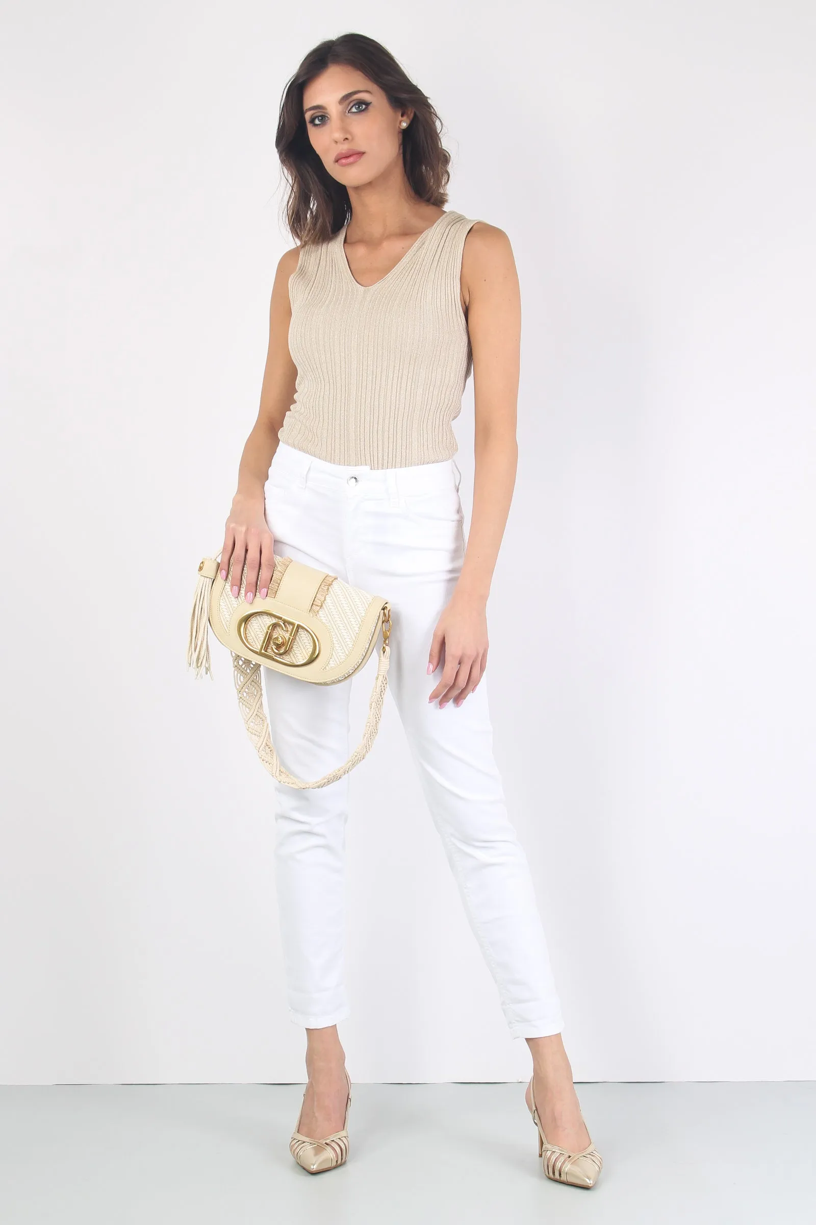 Jeans Parfait Monroe Bianco Ottico