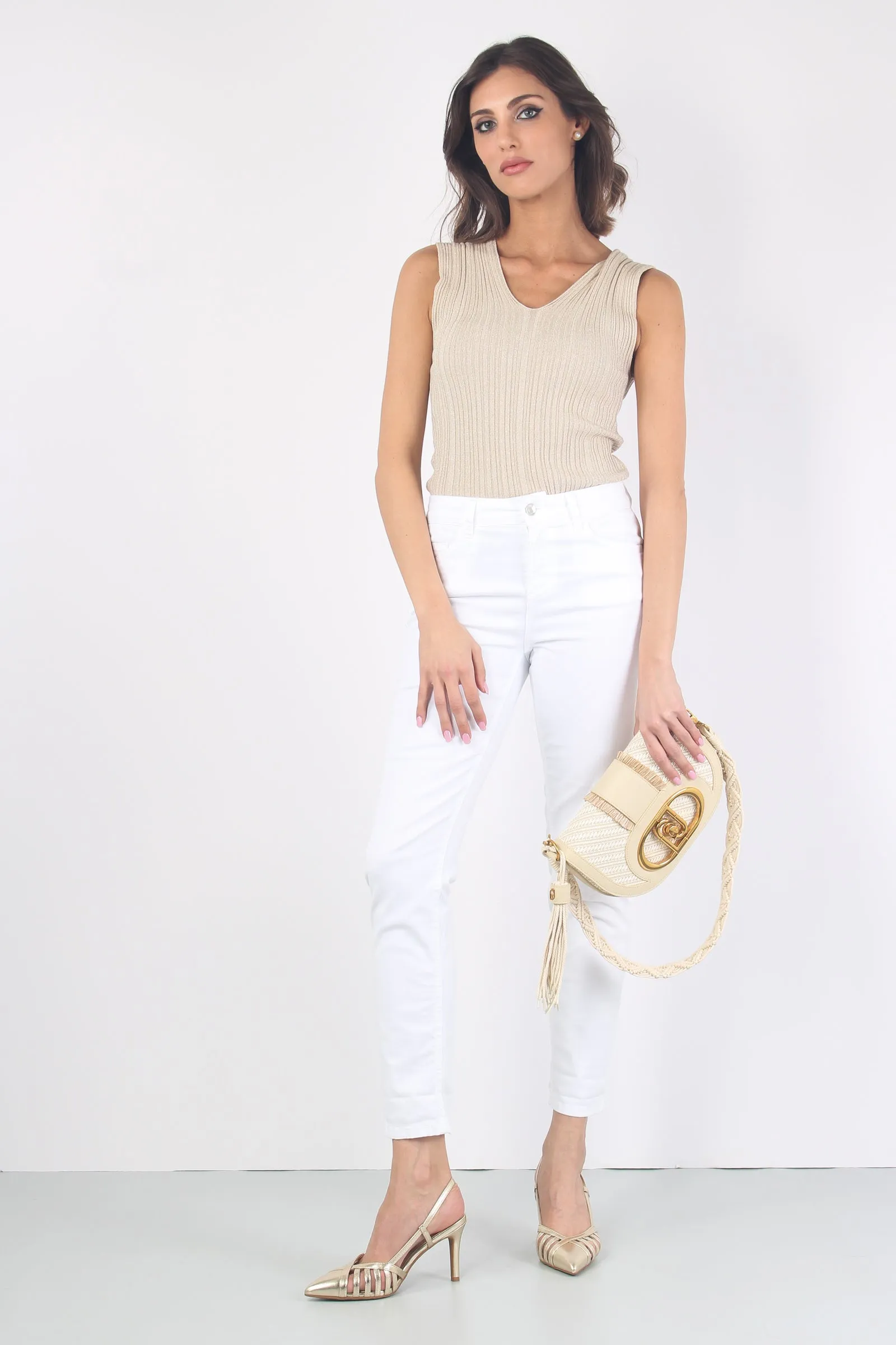 Jeans Parfait Monroe Bianco Ottico