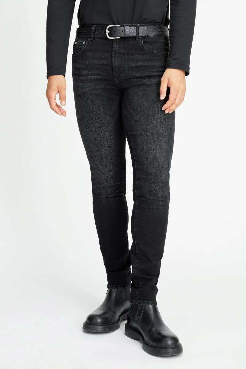 Jeans skinny fit uomo Nero