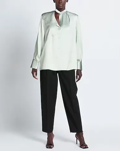 Jil Sander  |Casual Style Silk Long Sleeves Plain Party Style