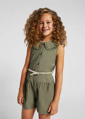 Jumpsuit for teen girl - Seaweed