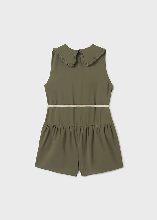 Jumpsuit for teen girl - Seaweed