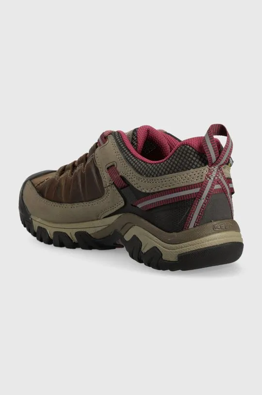 Keen shoes Targhee III WP women's brown color