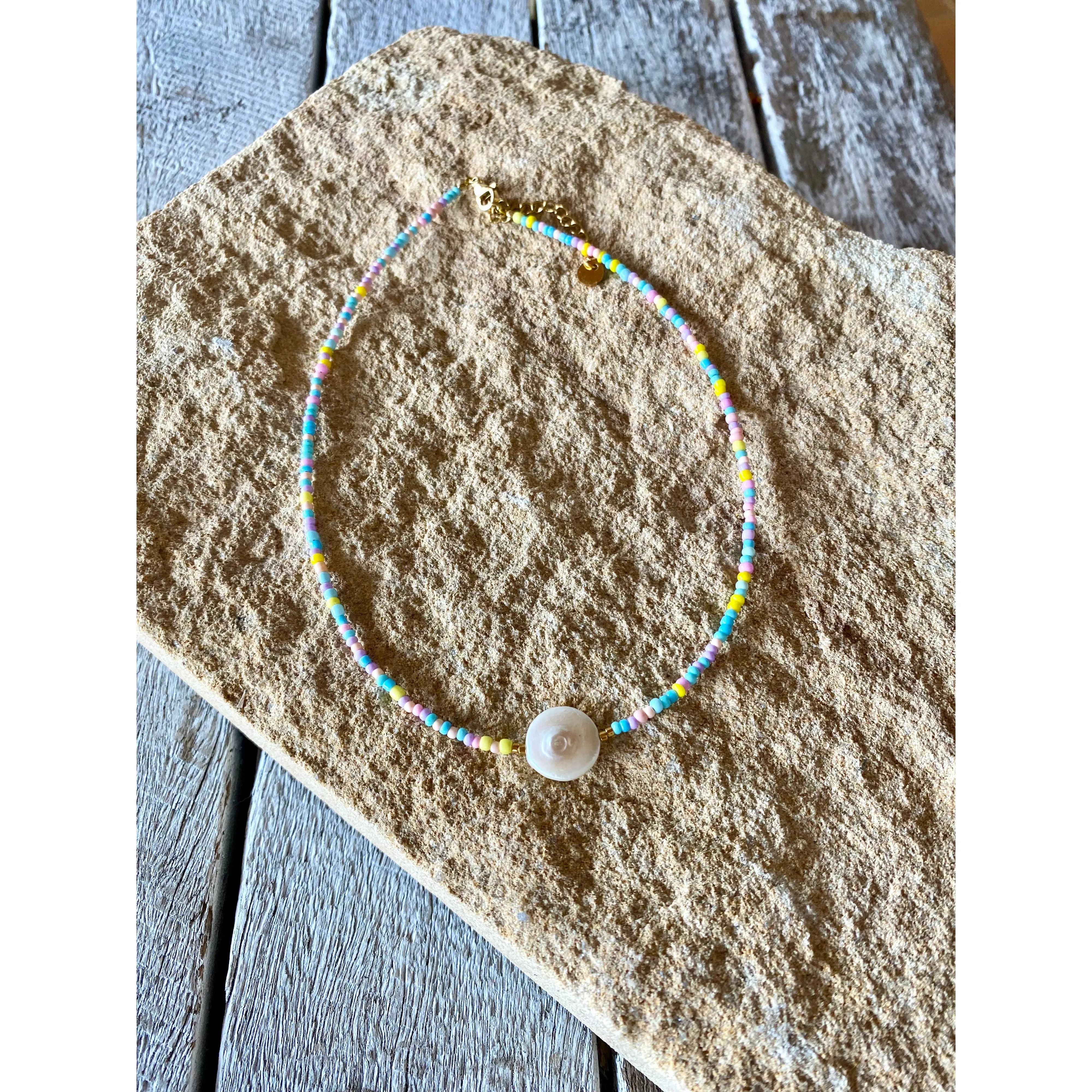 Kids Unicorn Beaded Necklace