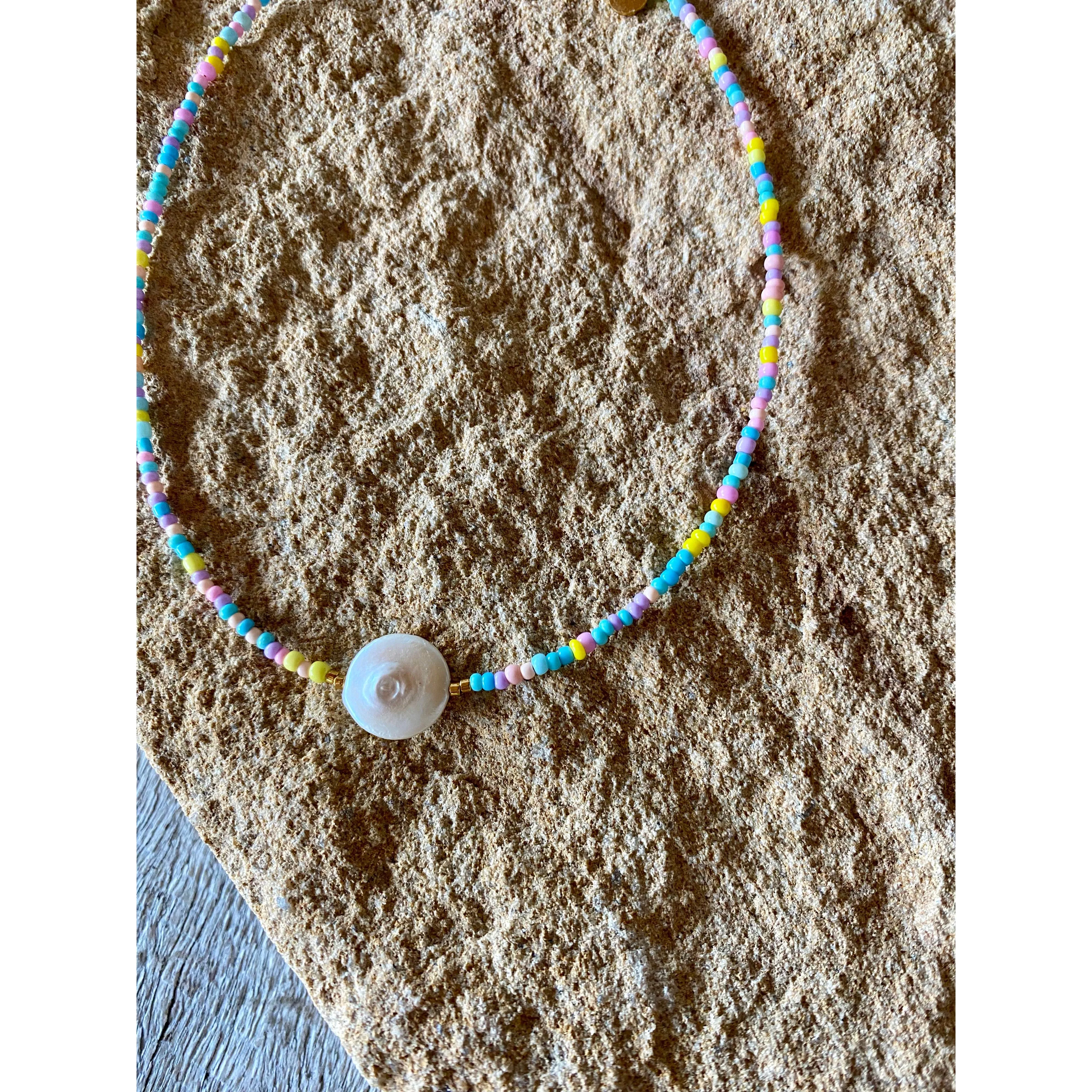 Kids Unicorn Beaded Necklace