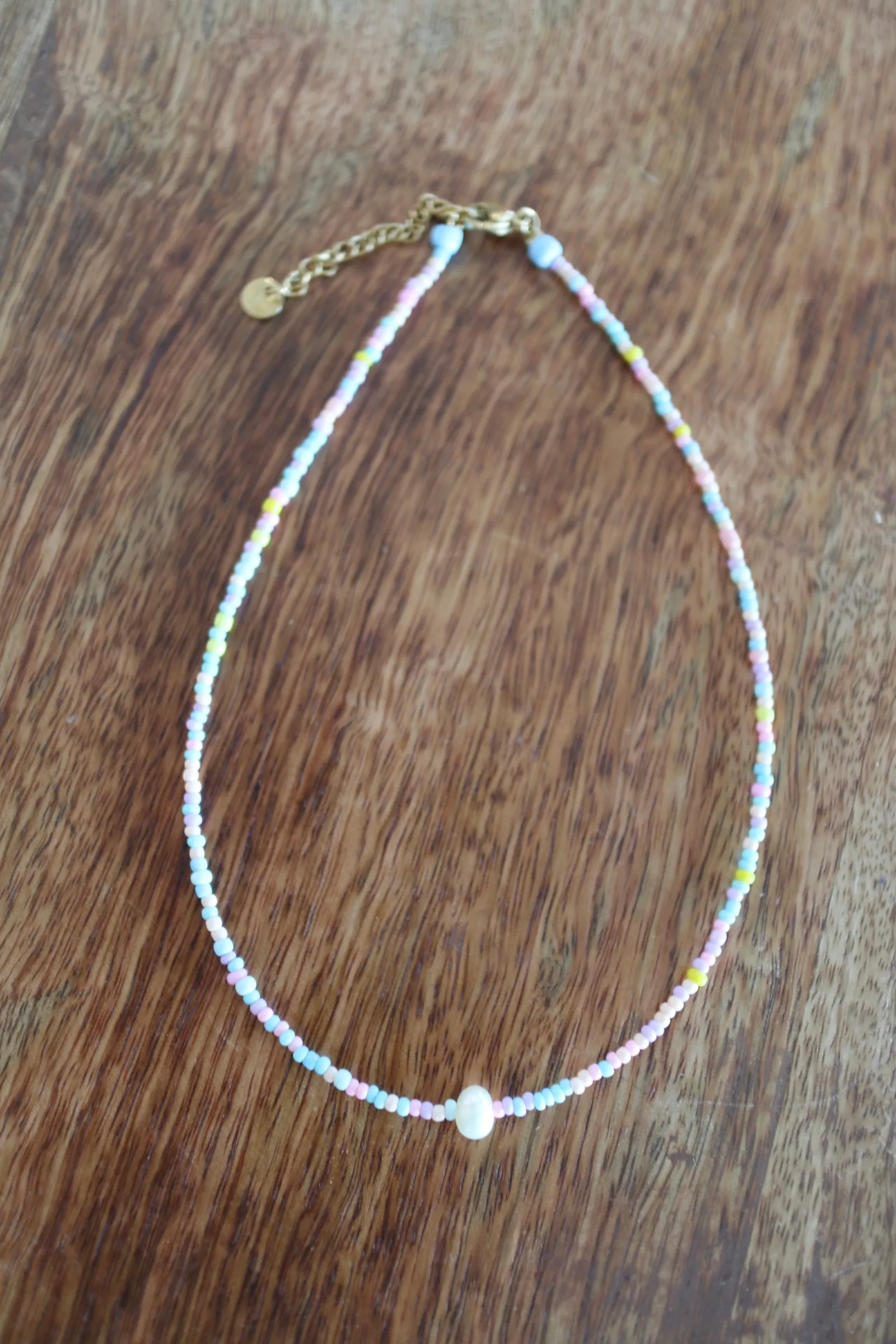 Kids Unicorn Beaded Necklace