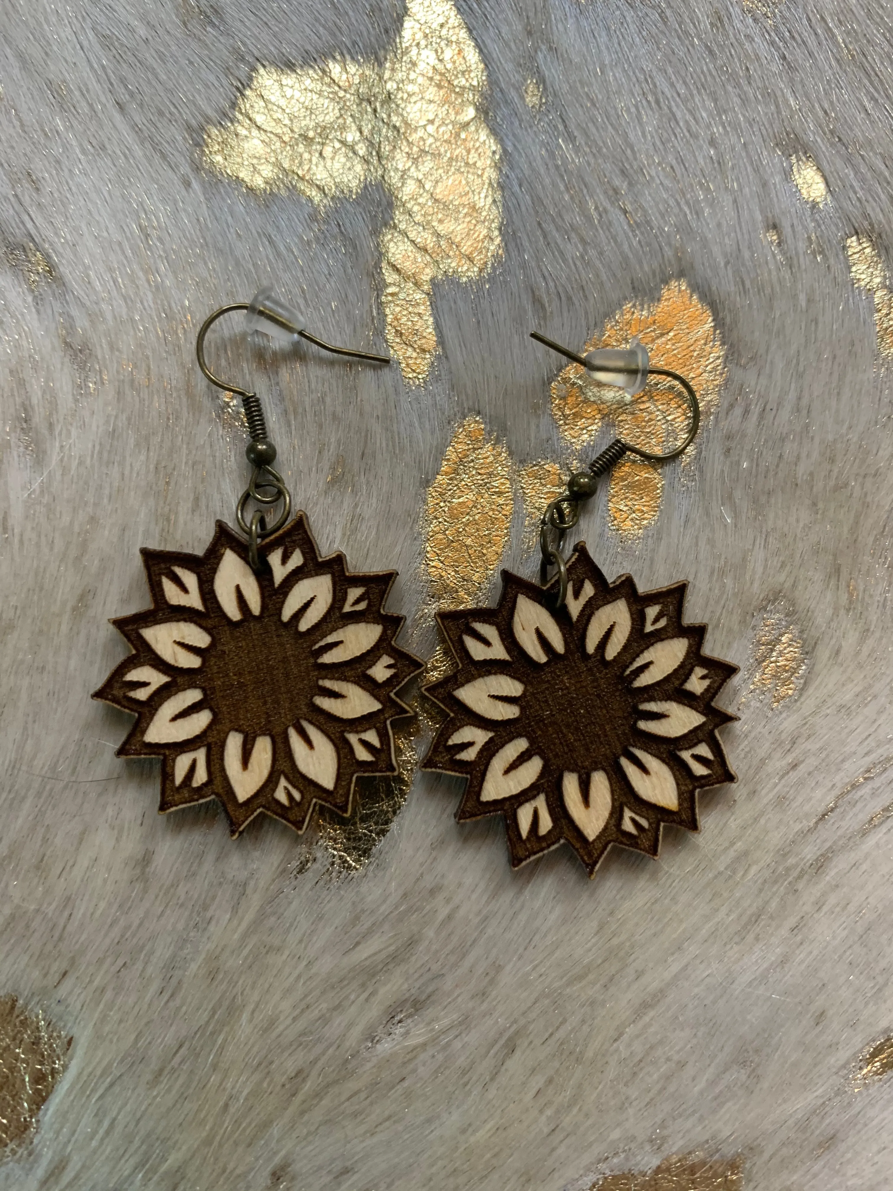 Laser Engraved Earrings and Accessories