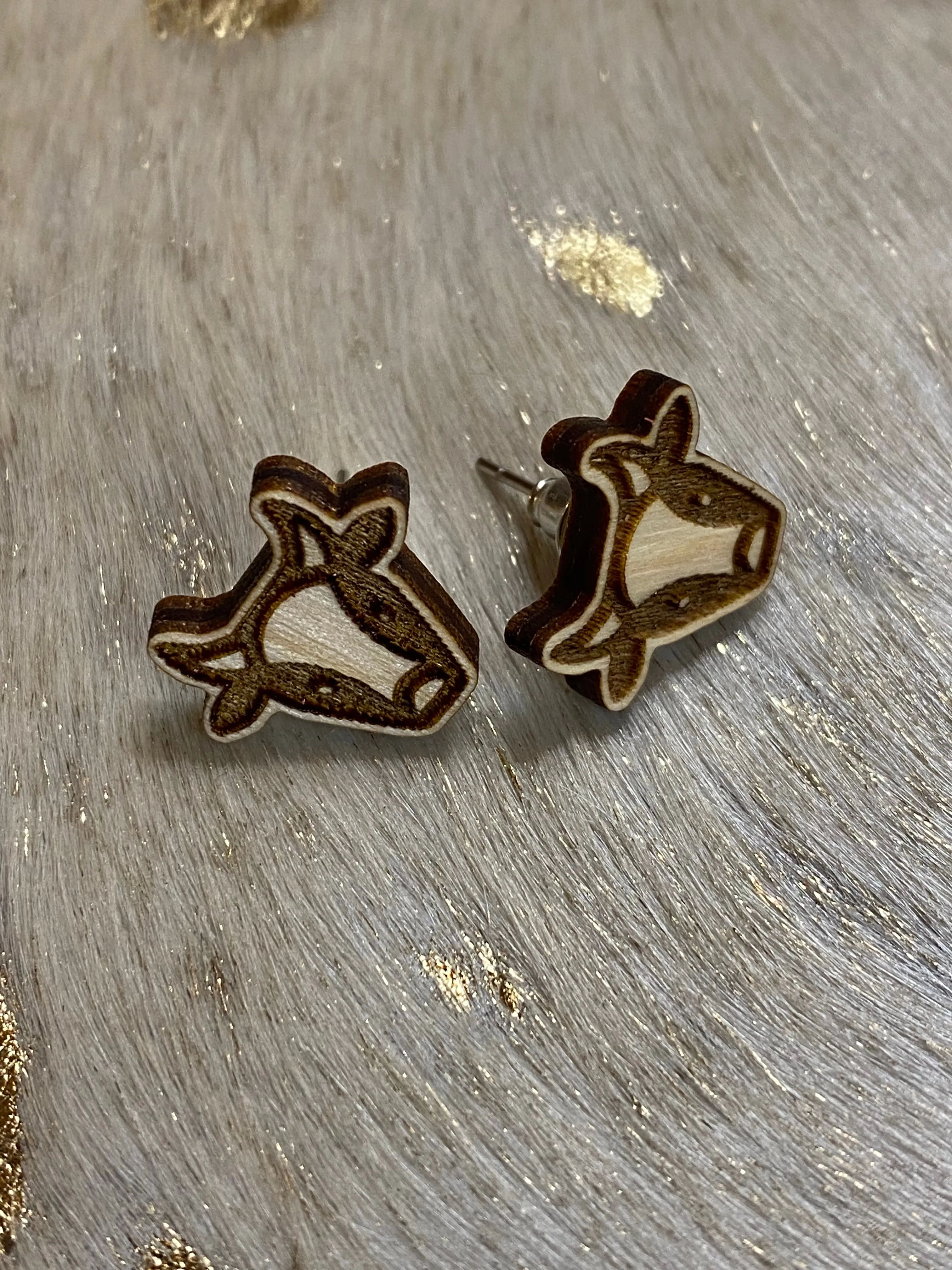 Laser Engraved Earrings and Accessories