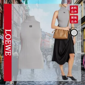 LOEWE  |Casual Style Sleeveless Party Style Office Style