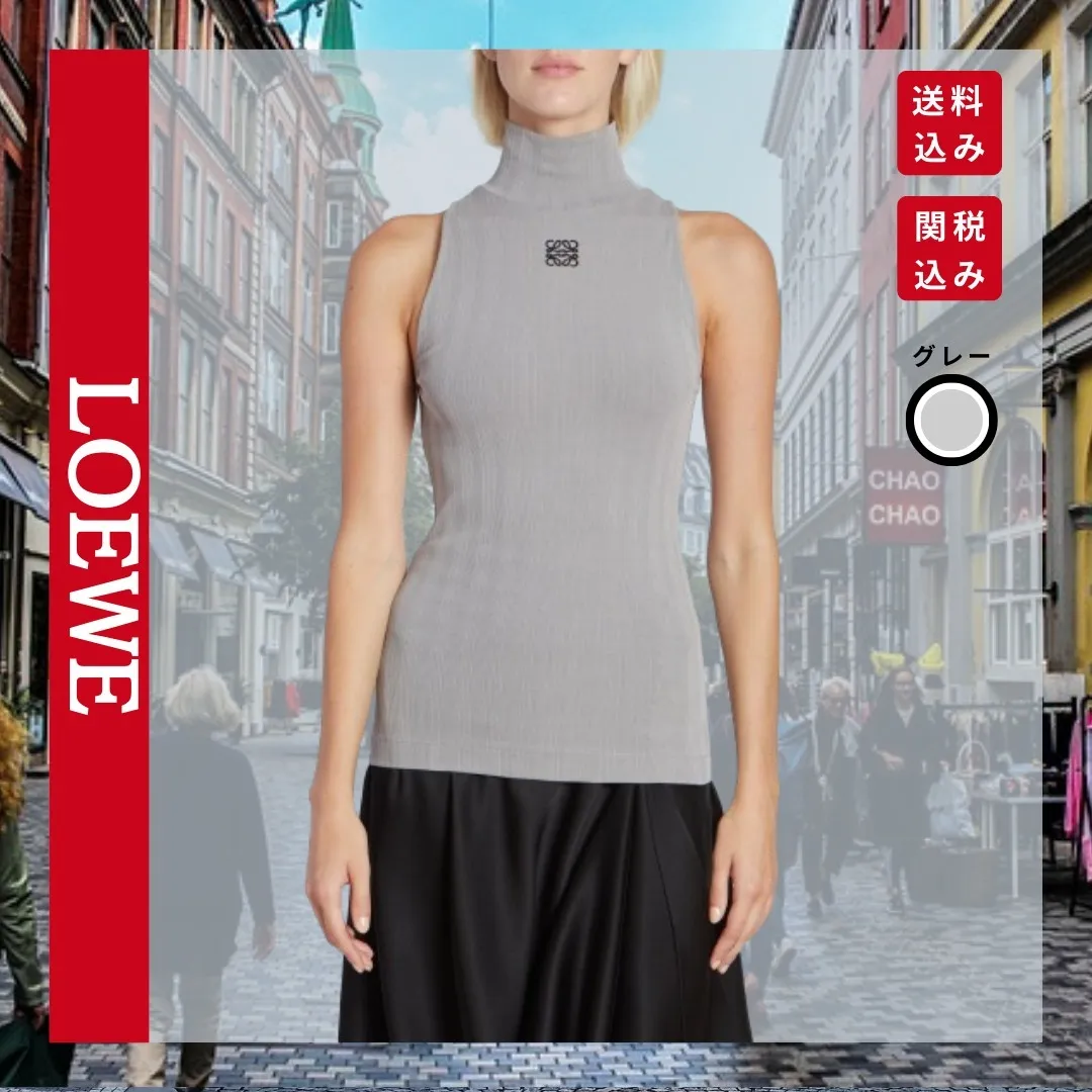 LOEWE  |Casual Style Sleeveless Party Style Office Style